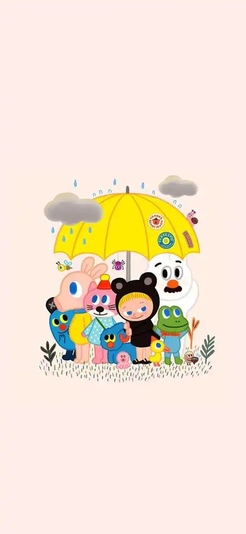 "可爱卡通"手机高清壁纸·图源:goolygooly