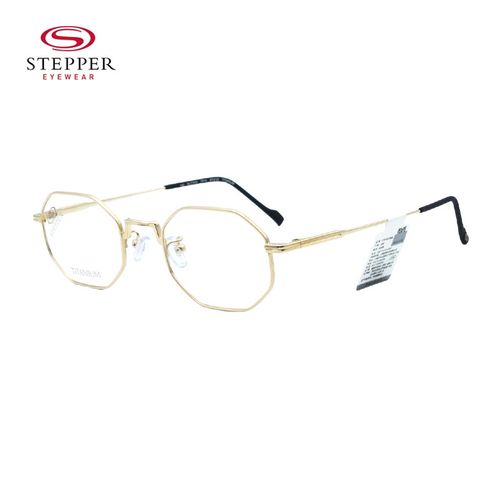 stepper思柏 远近视眼镜框男女款轻商务休闲全框钛材质眼镜架si-71033