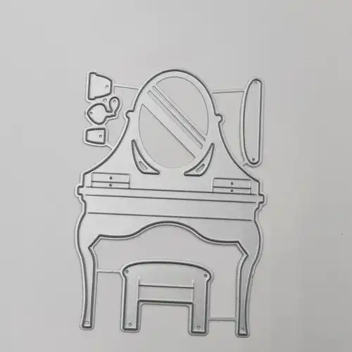 scrapbook梳妆台cutting dies碳钢压花蚀刻切割刀模手工diy刀模