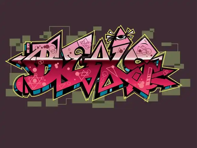 矢量涂鸦字体绘画练习|插画|涂鸦/潮流|beaisone - 原创作品 - 站酷 (