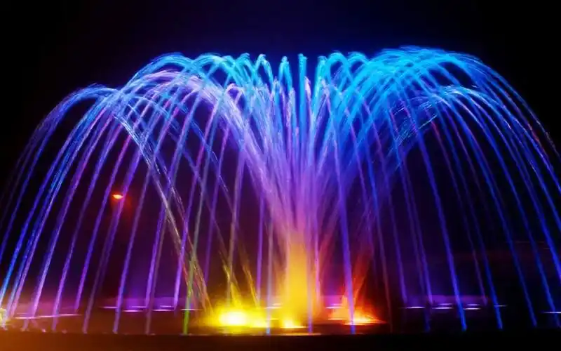 张掖公园水池喷泉设计 现代水景喷泉工程 喷泉设备招标喷泉制作【森露