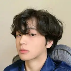 假发男短卷发中分刘海层次感男士微卷发慵懒蓬松帅气学生减龄发套