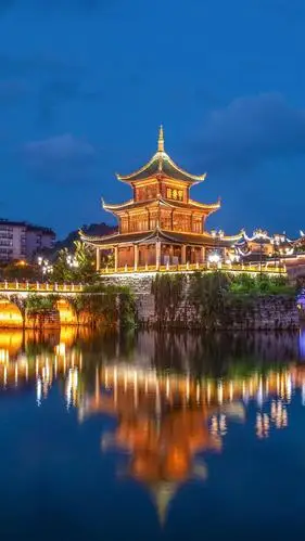 美丽漂亮大方的中国古建筑,传承传统文化,共筑美好家园.