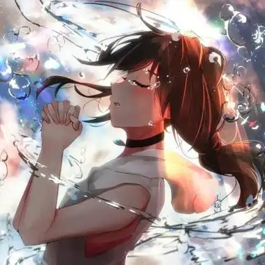 绝望崩溃流泪动漫头像女高清伤感动漫头像女生丧系痛哭图片