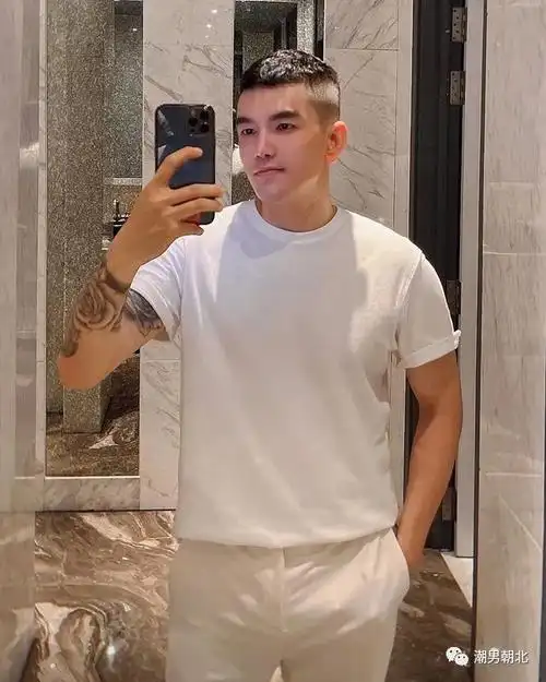 男生春夏适合剪寸头发型痞帅痞帅的