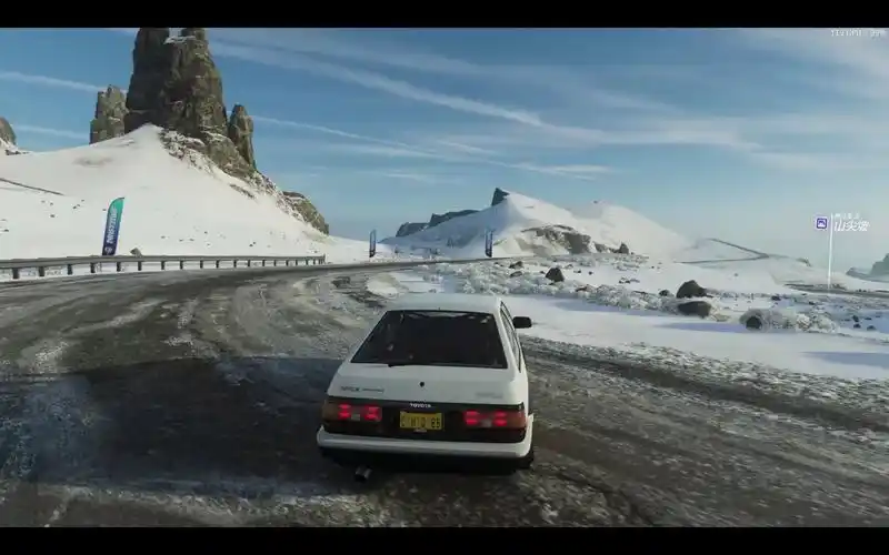 秋名山车神,ae86上山了!