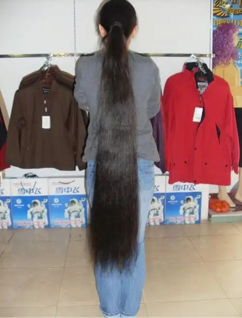 收藏的几张长发图片4