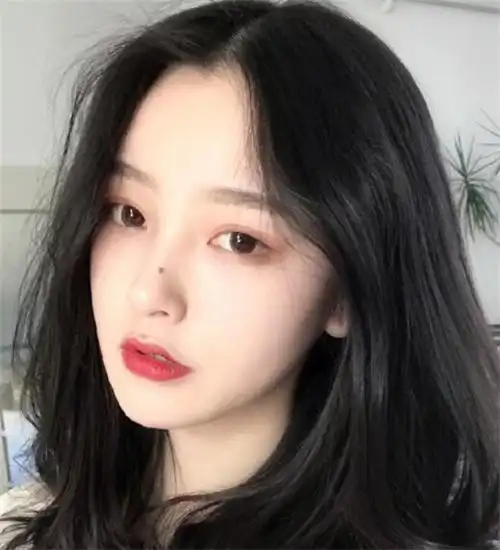 网上名人发型女中发2021 网上名人也爱中发发型 - 女生长发 - 发型社