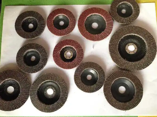长期销售 100抛光片 平面磨砂平形砂轮叶轮抛光百叶片