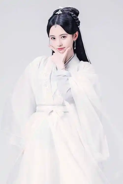 超高清国内美女明星鞠婧祎古装艺术写真图片壁纸