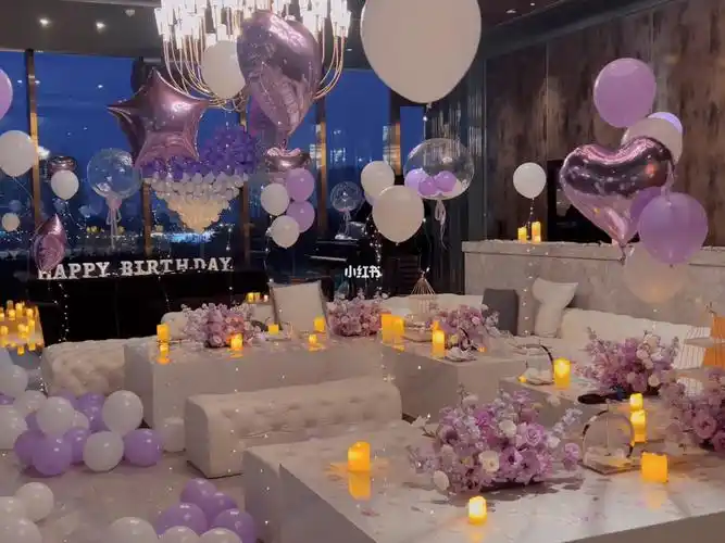 生日派对布置  #生日布置  #氛围感  #气球  #生日气球布置  #ktv