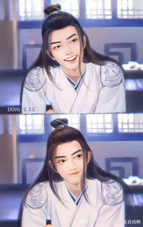 明星_晒图_我要上精选_板绘_肖战_战羡_陈情令_动漫_漫评_二次元汕