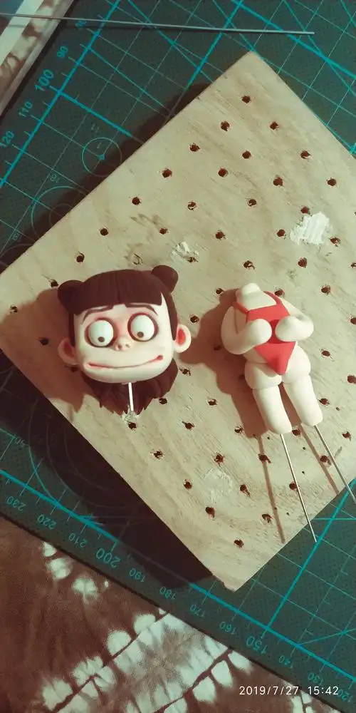 哪吒魔童现世超轻粘土手办