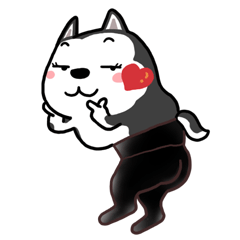 二哈萌柴gif动态表情包|二哈萌柴微信表情包下载__西西软件下载