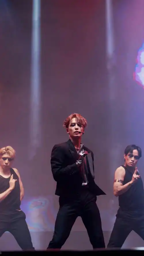 当王嘉尔突然跳下舞台##王嘉尔好会扭