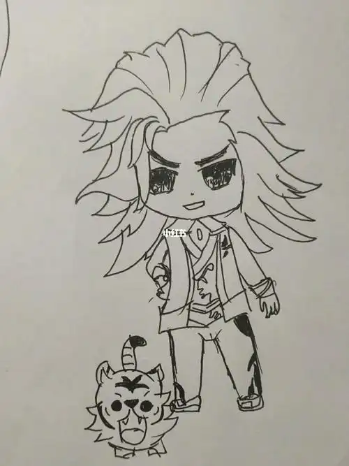 戴沐白手画不喜勿喷