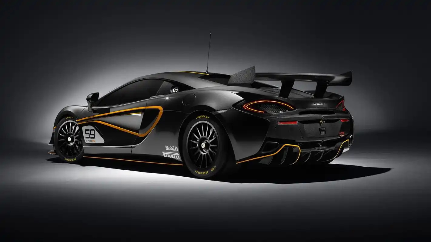 迈凯伦570sgt4炫酷时尚跑车高清桌面壁纸