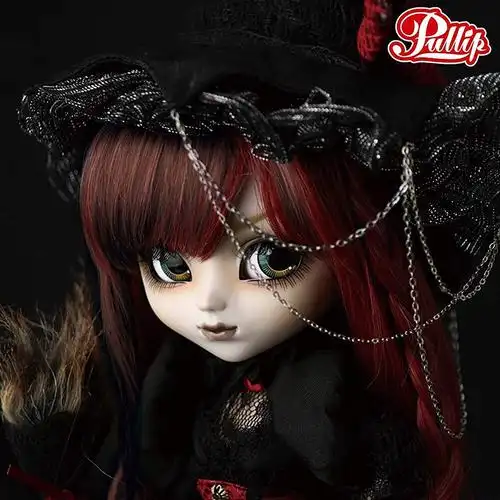 朵儿的世界日本pullip普利普人偶娃娃wilhelmina暗黑女巫p097全新现货