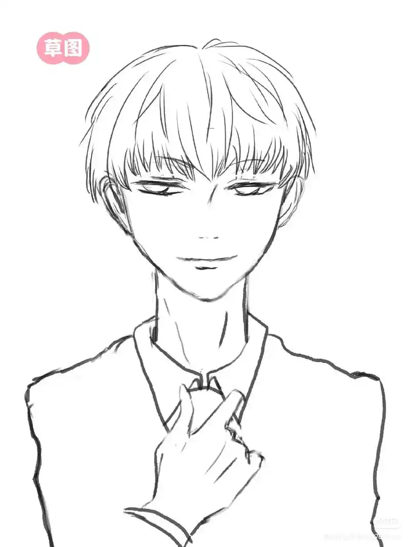 上色后居然没有草图好看