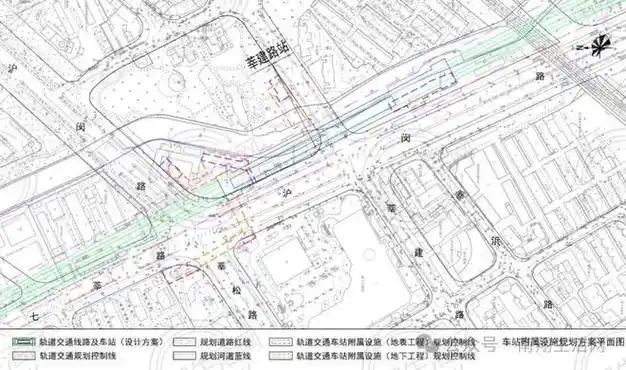 嘉闵线站点最新规划!嘉定站点疑似新增出入口!