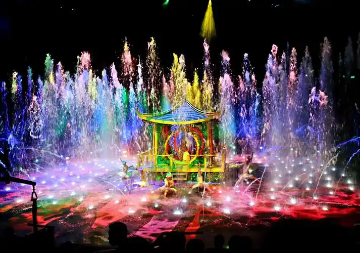 精彩震撼的水舞间表演