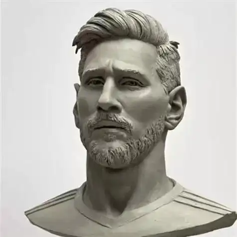 玻璃钢定制仿铜人物雕塑真人半身肖像博物馆铸铜伟人亲人名人雕像