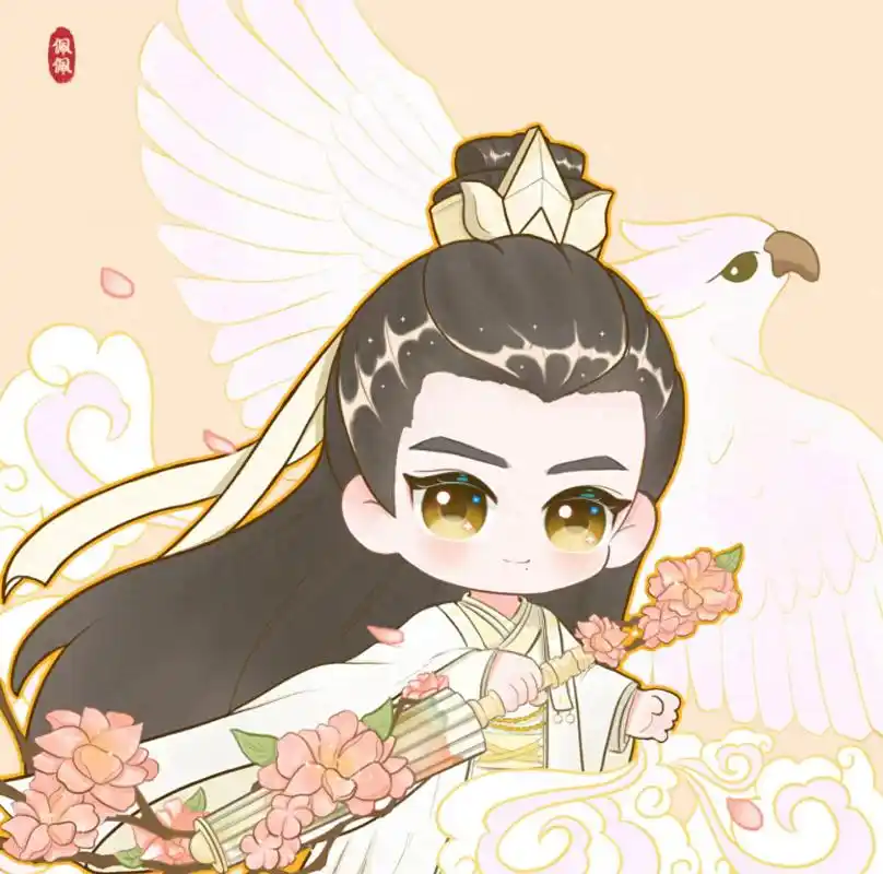 肖战头像,卡通版的肖战,太萌了