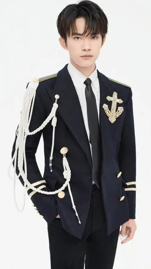 tfboys六周年易烊千玺全新制服写真