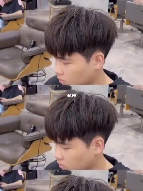 适合大众脸型男士小碎盖烫一款型不烫卷