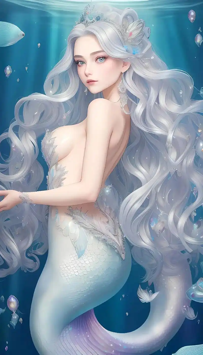 王子爱上了美人鱼,他偷来了父亲的珍宝,跟巫师换来了变成人鱼的 - 抖