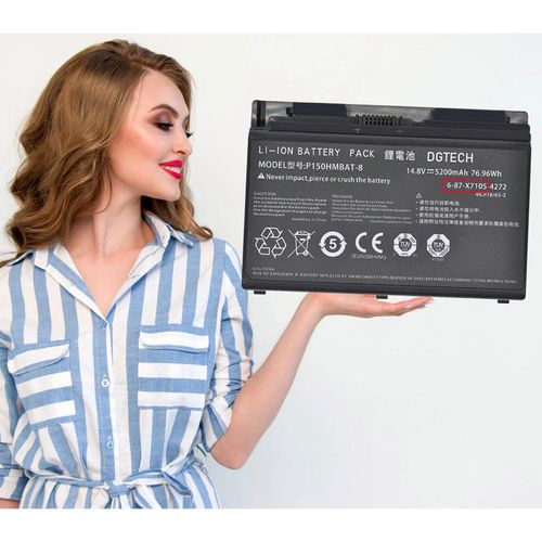 蓝天p150hmbat-8充电电池6-87-x710s笔记本电池p170hm p170em