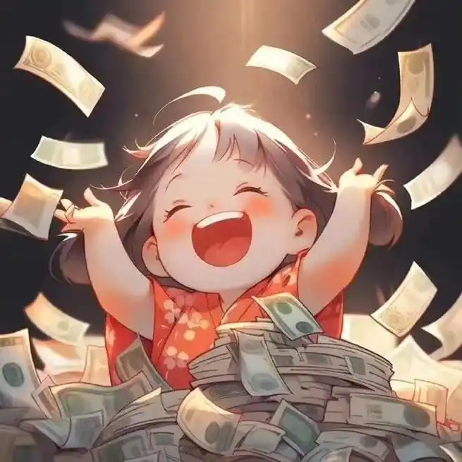 暴富头像  "一日未脱贫  搞钱不能停"  #一起换头像 # - 抖音