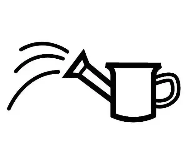 洒水壶简笔画 浇花洒水壶简笔画