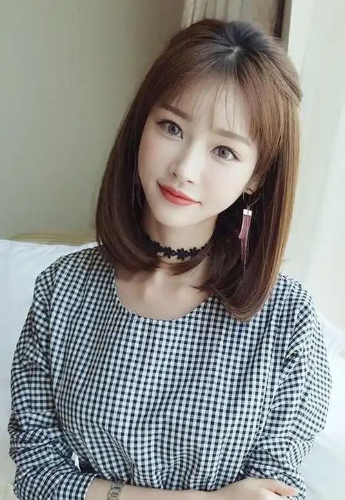 头发少女生适合什么发型 浓发量美出新高度