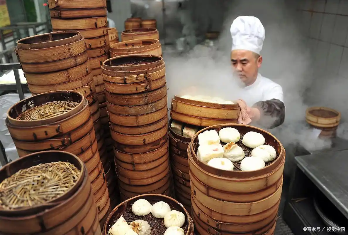 九层笼屉蒸包子,哪层包子先熟