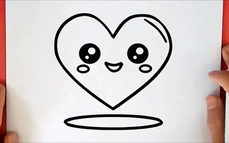 【简笔画】教你画可爱的爱心~超级简单的绘画,一看就会!