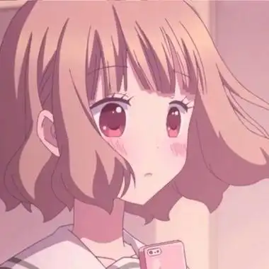 害羞脸红的娇羞二次元动漫女头_动漫头像_美头网