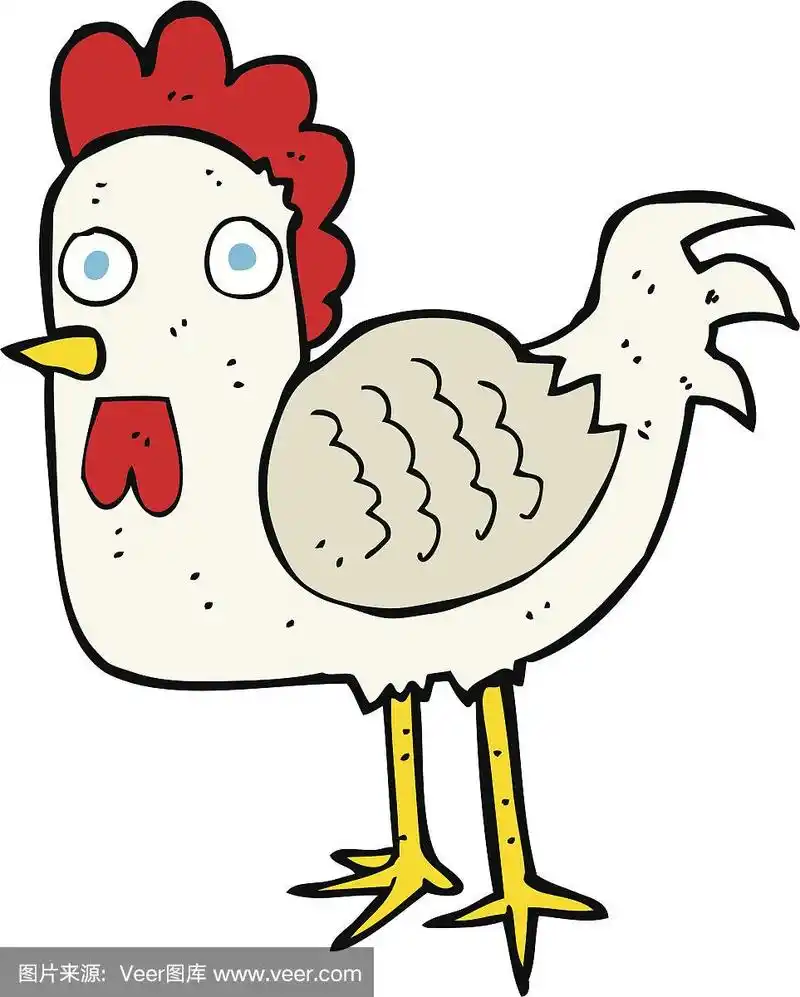 卡通鸡