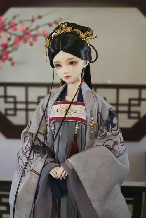 古风美人 sd娃娃 bjd 玩具 人偶 壁纸 萌物