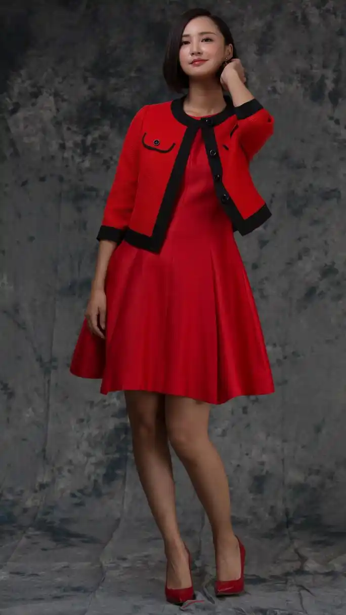 张歆艺  多套高跟秀[鲜花]