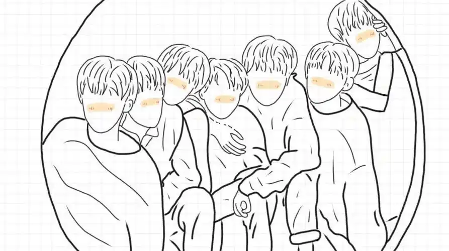 出稿‖时代少年团线稿