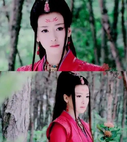 陈紫函《古剑奇谭》【红玉】霜雪凝精神,桃花铸肌骨.