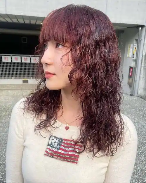 烫发没目标,就选全头小卷卷,没想到这么美_发型_头发_魅力