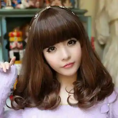 中短梨花烫发型图片,还在为发型苦恼的你不妨看看?