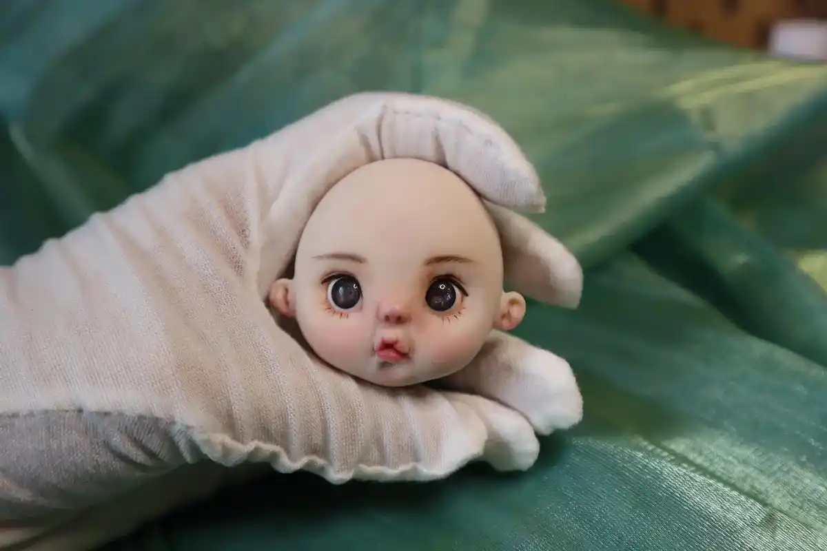 第18个粘土娃#手工diy #少女心爆棚 #娃头 #创意手工 - 抖音