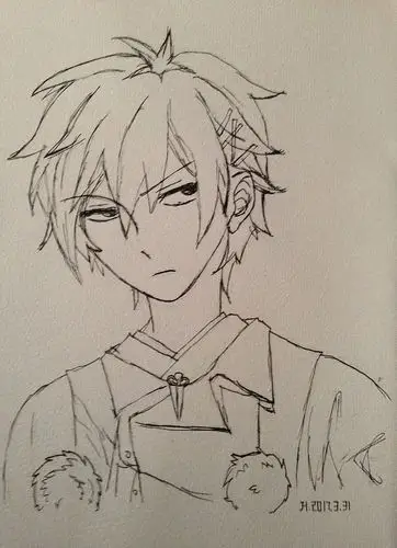 92幅二次元动漫人物临摹绘画