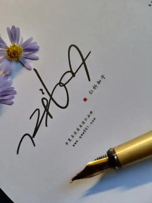 漂亮手写签名设计作品