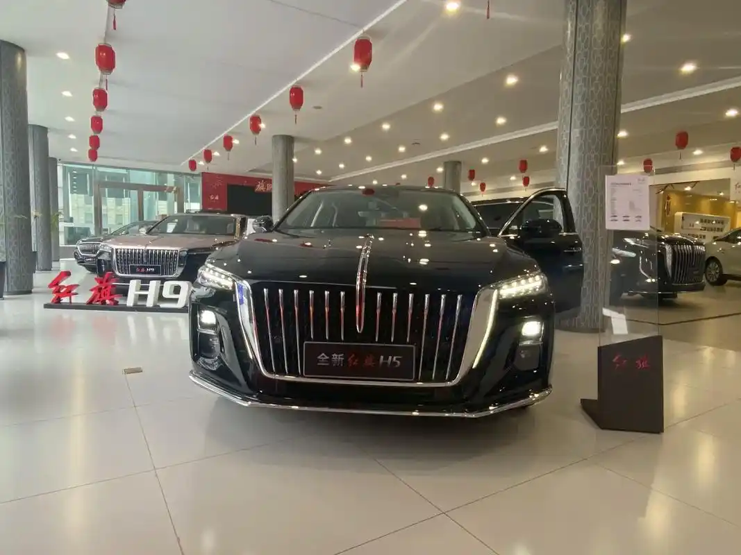 全新红旗h5/魅夜黑#2023红旗新能源战略 #红旗h5 # - 抖音