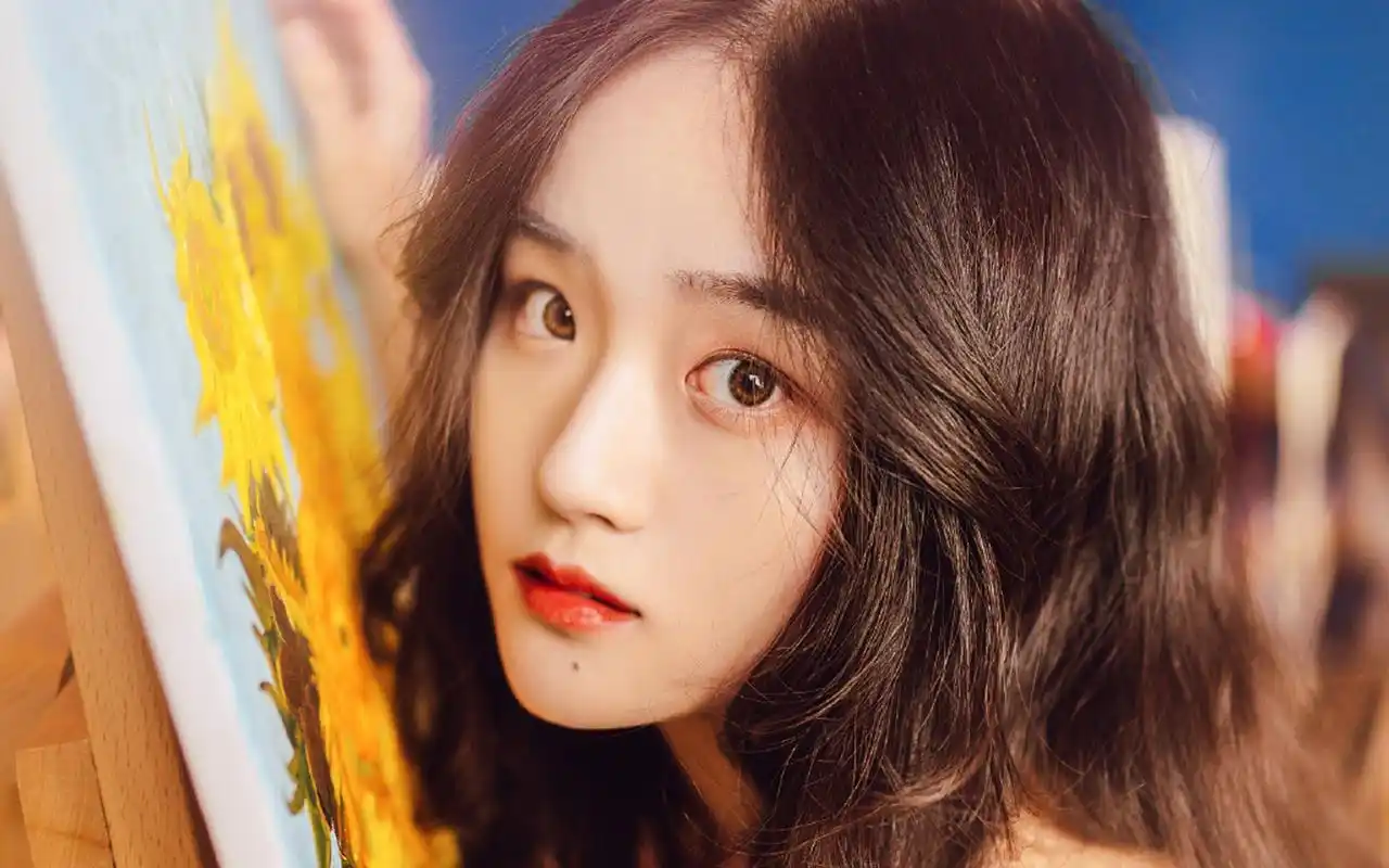 性感美女妩媚动人写真图片桌面壁纸