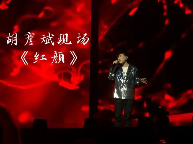 【胡彦斌】内场前排视角的《红颜》来力!